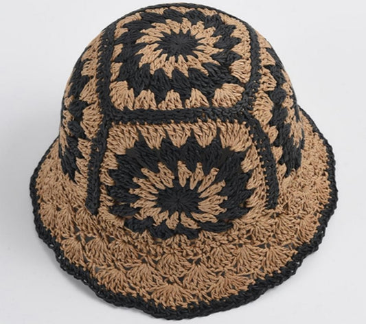 Hazel Brown Bucket Hat