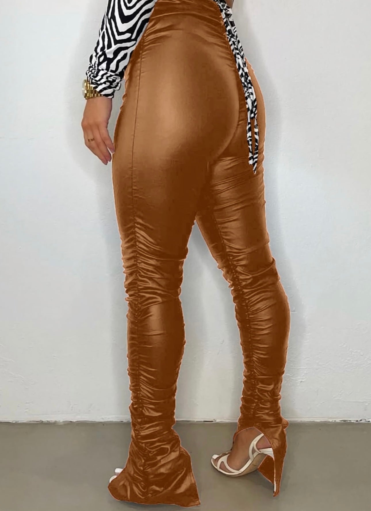 Bronze Leather Bottoms