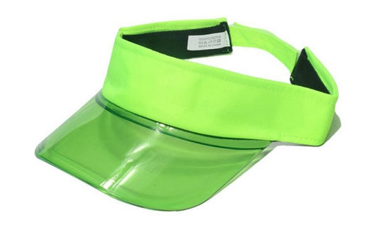 Lime Green Sun Visor Hat